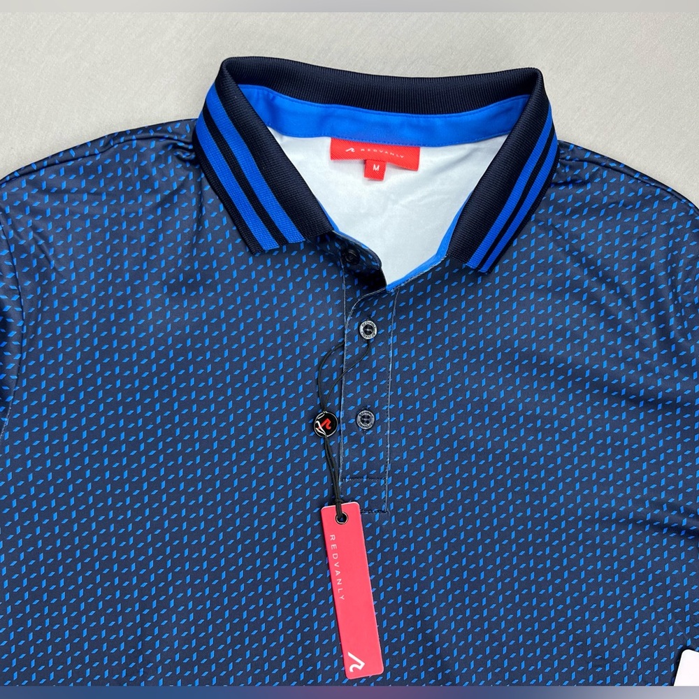 REDVANLY PASCAL ATHLETIC LUXURY GOLF POLO SHIRT